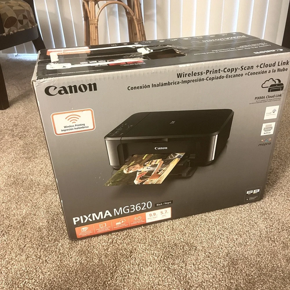 Wireless Printer canon pixma mg3620